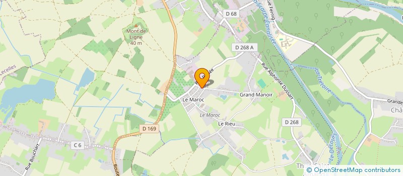 localisation de l'entreprise DPS INCENDIE  THUN-SAINT-AMAND