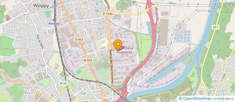 localisation de l'entreprise DPS METZ  METZ