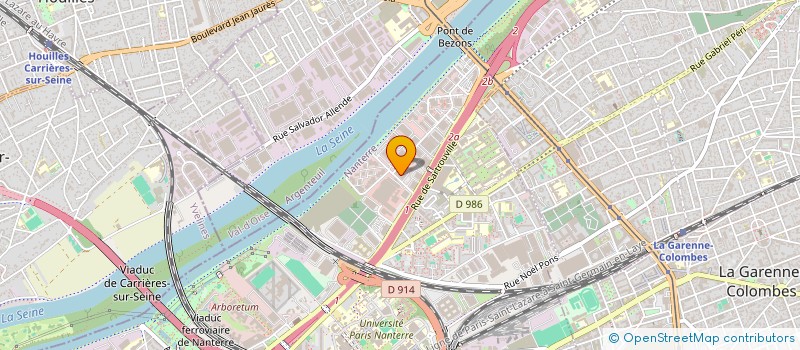 localisation de l'entreprise DPS NTR  NANTERRE