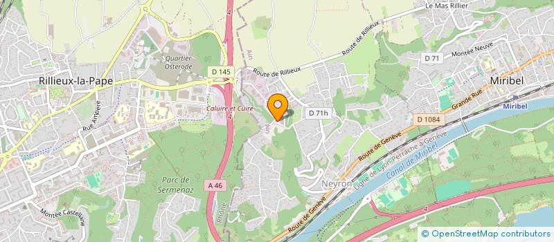 localisation de l'entreprise DPSB à NEYRON