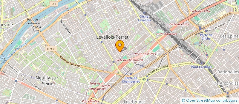 localisation de l'entreprise DPSE à LEVALLOIS-PERRET