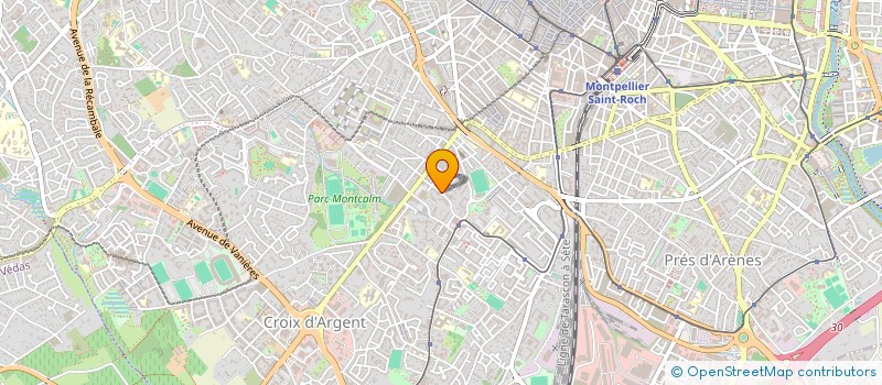 localisation de l'entreprise DPT ELEC à MONTPELLIER