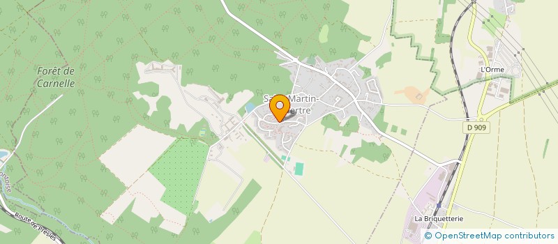 localisation de l'entreprise DPTM  BELLOY-EN-FRANCE