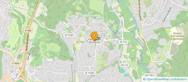 localisation de l'entreprise DPTOO  SAINT-CLEMENT-DE-RIVIERE