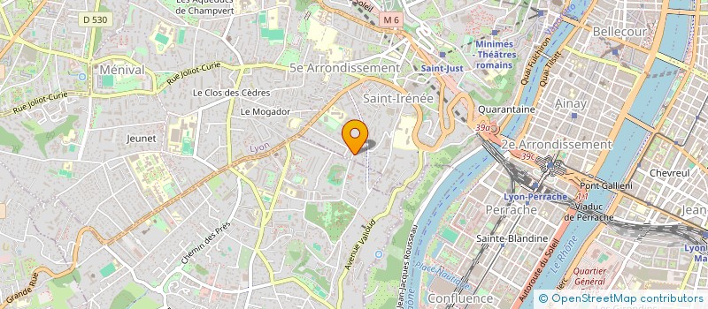localisation de l'entreprise DPV GROUP à LYON
