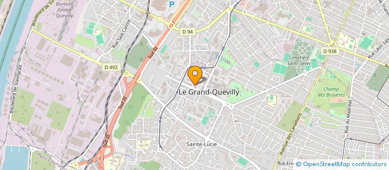 localisation de l'entreprise DPV STORE  LE GRAND-QUEVILLY