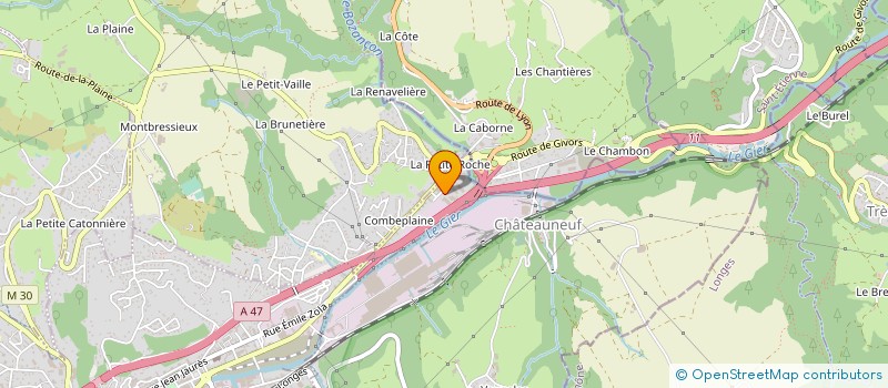 localisation de l'entreprise DPZ25  SAINT-JOSEPH