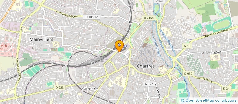 localisation de l'entreprise DQB à CHARTRES