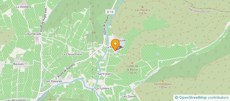 localisation de l'entreprise DQR PATRIMOINE  PIERREFEU-DU-VAR