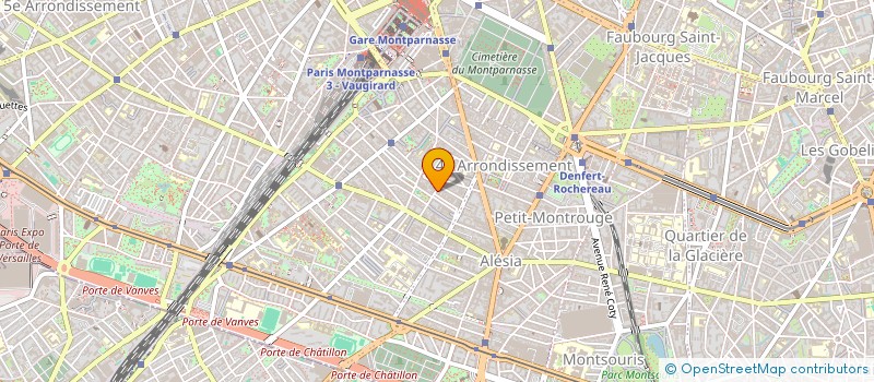 localisation de l'entreprise DR 23  PARIS