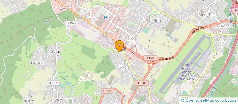 localisation de l'entreprise DR  POISY