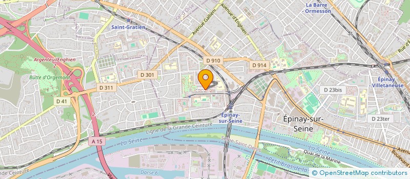 localisation de l'entreprise DR à EPINAY-SUR-SEINE