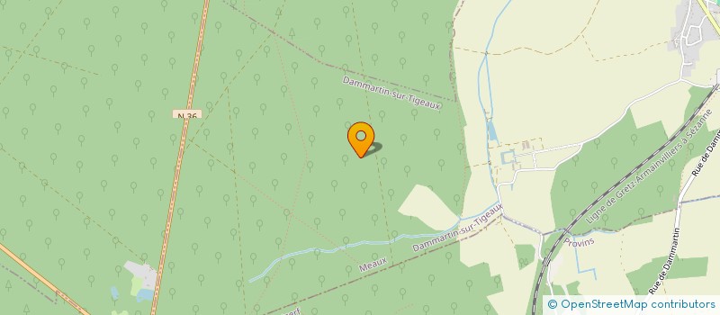 localisation de l'entreprise DR  DAMMARTIN-SUR-TIGEAUX