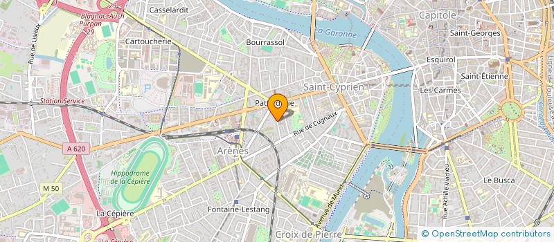 localisation de l'entreprise DR ADELINE POINTREAU à TOULOUSE
