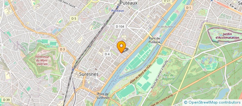 localisation de l'entreprise DR ANNE-GAEL COHEN  PUTEAUX