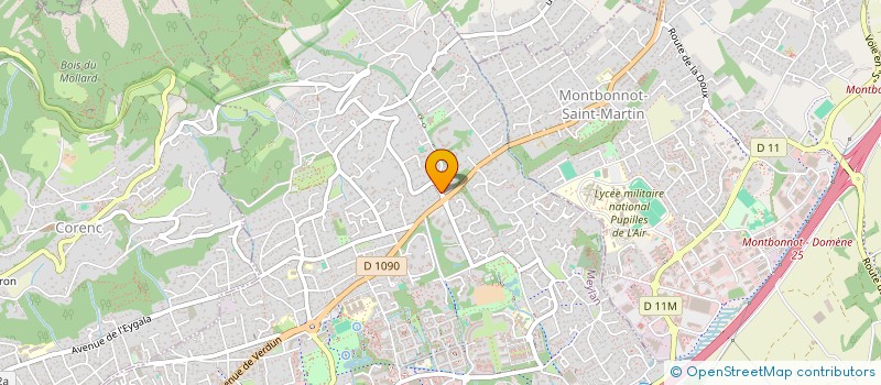 localisation de l'entreprise DR ARBESSIER ROBERT SELARL à MEYLAN