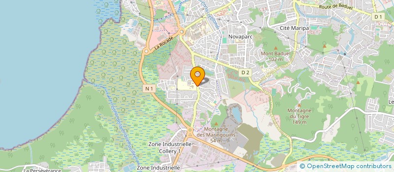 localisation de l'entreprise DR BAGRE  CAYENNE