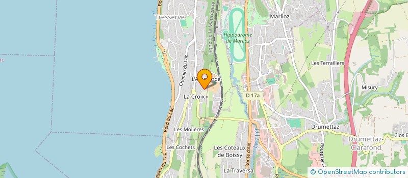 localisation de l'entreprise DR.BARRAUX  TRESSERVE