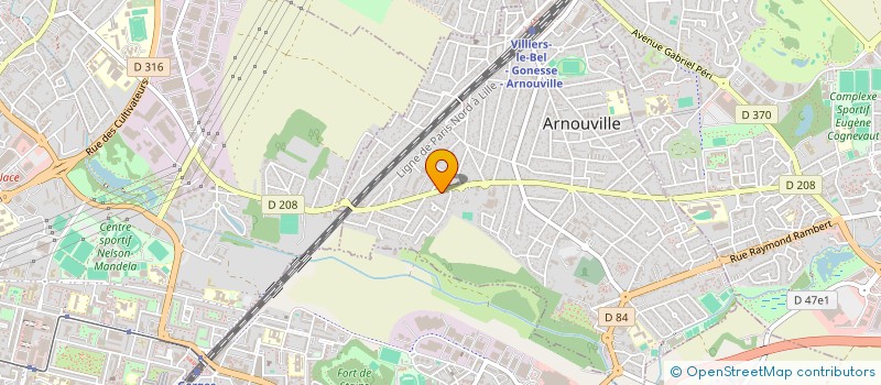 localisation de l'entreprise DR BAT à ARNOUVILLE