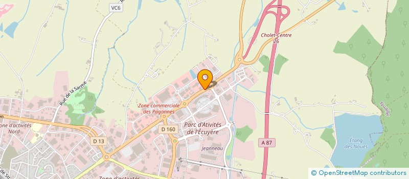 localisation de l'entreprise DR C49 à CHOLET