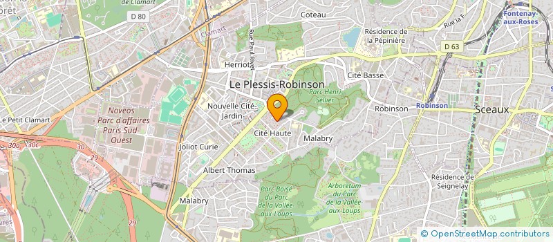 localisation de l'entreprise DR CAPITAL à LE PLESSIS-ROBINSON