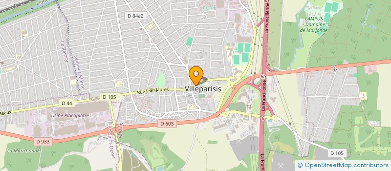 localisation de l'entreprise DR-CARS  VILLEPARISIS