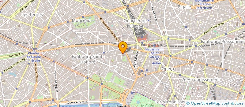 localisation de l'entreprise DR CHRISTIAN JOLIVET ET ASSOCIES à PARIS