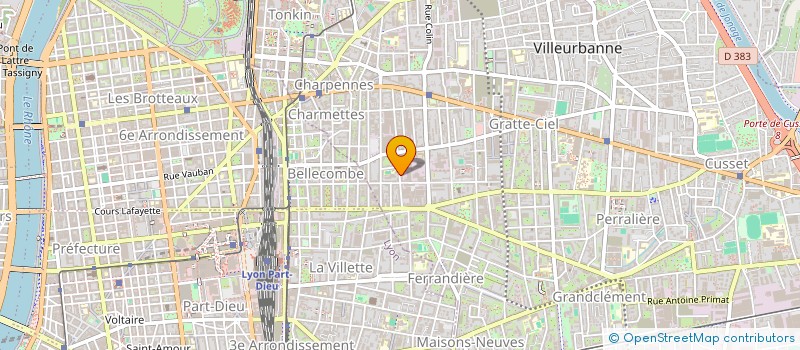 localisation de l'entreprise DR CONSEILS  VILLEURBANNE