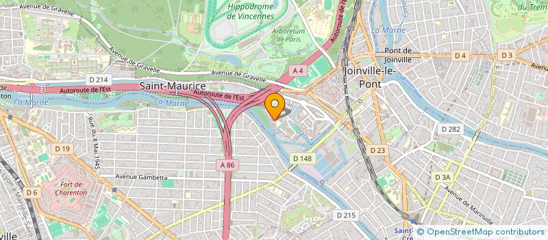 localisation de l'entreprise DR CONSEILS  SAINT-MAURICE