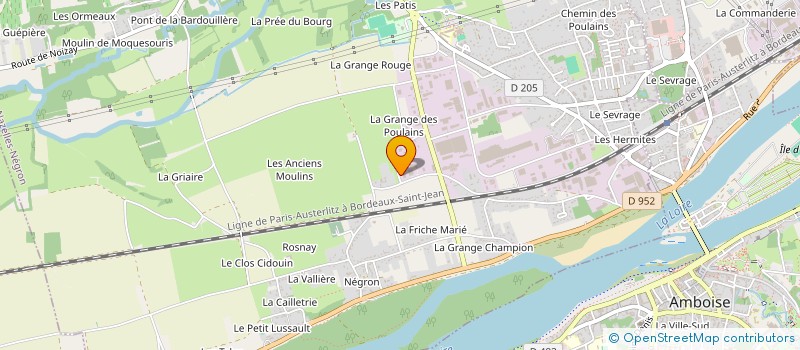 localisation de l'entreprise DR CONSTRUCTION  NAZELLES-NEGRON
