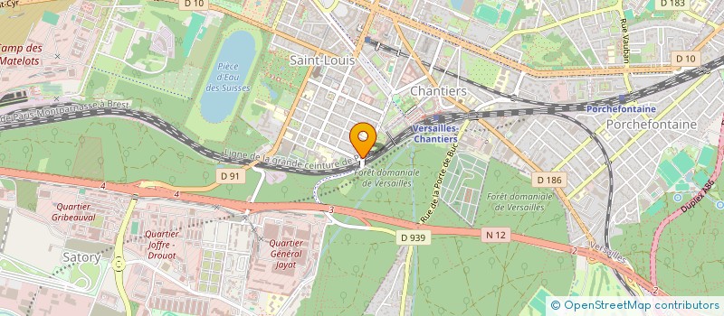 localisation de l'entreprise DR CONSULTING à VERSAILLES