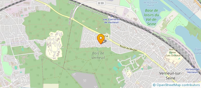 localisation de l'entreprise DR COURTAGE à VERNEUIL-SUR-SEINE