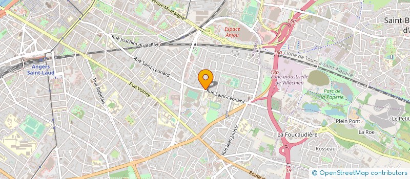 localisation de l'entreprise DR CROS ALICE à ANGERS
