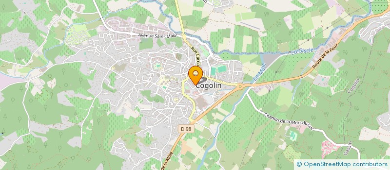 localisation de l'entreprise DR DEBAILLEUL MARC  COGOLIN