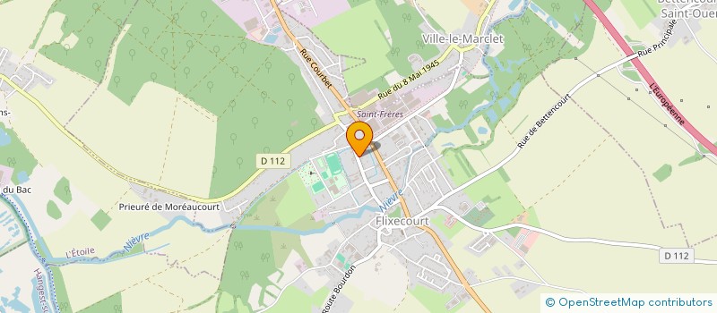 localisation de l'entreprise DR DEMOULIN YANN  FLIXECOURT