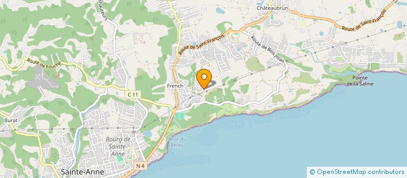 localisation de l'entreprise DR'DEPANN  SAINTE-ANNE