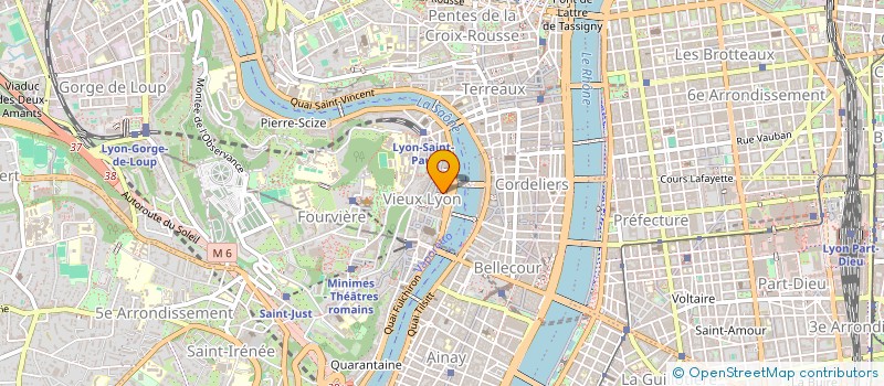 localisation de l'entreprise DR DIFFUSION à LYON