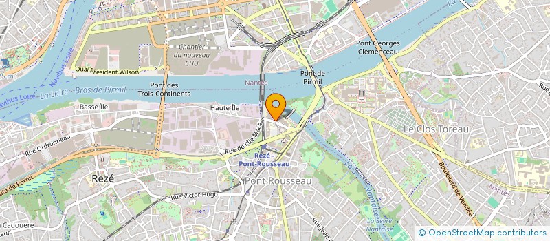 localisation de l'entreprise DR DRILLEAUD ADRIEN  NANTES