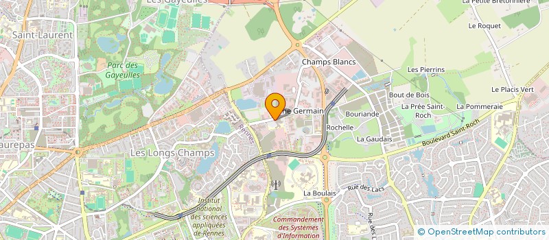 localisation de l'entreprise DR EMELINE QUIBOEUF à CESSON-SEVIGNE