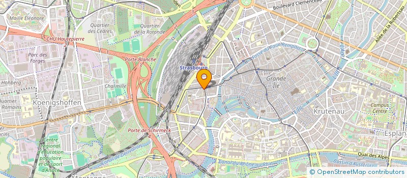 localisation de l'entreprise DR. FELLI à STRASBOURG