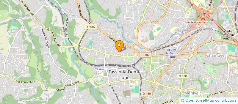 localisation de l'entreprise DR FINANCE  TASSIN-LA-DEMI-LUNE