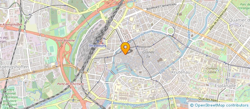 localisation de l'entreprise DR GAEL DERIES à STRASBOURG