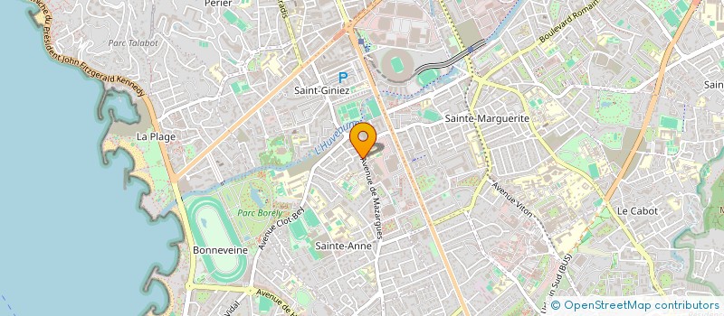localisation de l'entreprise DR GAUBERT JACQUES à MARSEILLE