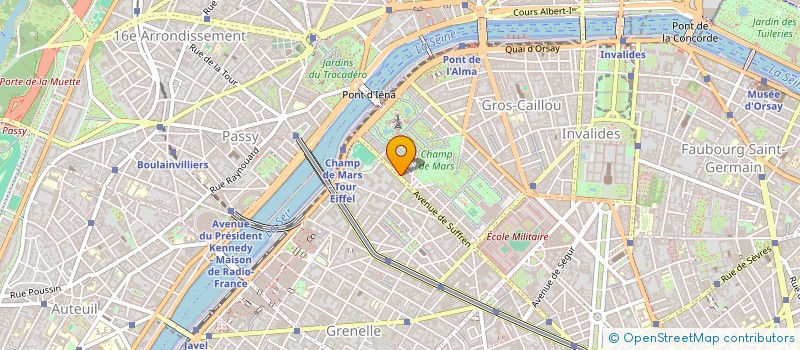 localisation de l'entreprise DR GAUCHER CATHERINE, SOCIETE D'EXERCICE LIBERAL PAR ACTIONS SIMPLIFIEE DE MEDECINS. à PARIS