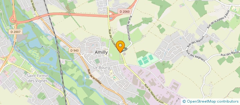 localisation de l'entreprise DR HABITAT à AMILLY
