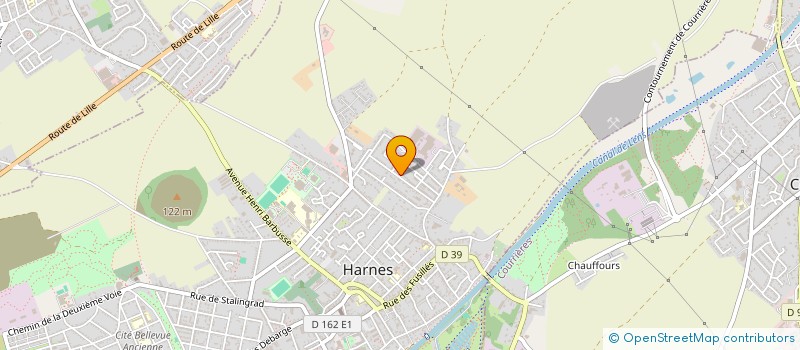 localisation de l'entreprise DR IMMOSTUD  HARNES