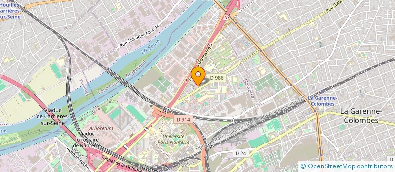 localisation de l'entreprise DR IMPORT EXPORT  NANTERRE