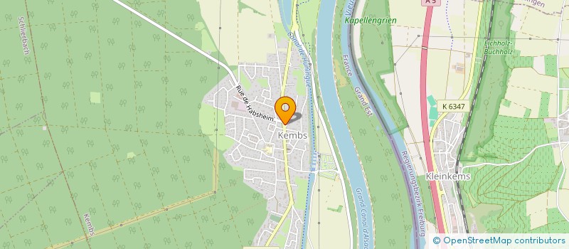 localisation de l'entreprise DR JAOUEN CYRILLE ET ASSOCIES  KEMBS