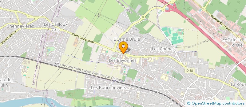 localisation de l'entreprise DR KADRI  HERBLAY-SUR-SEINE