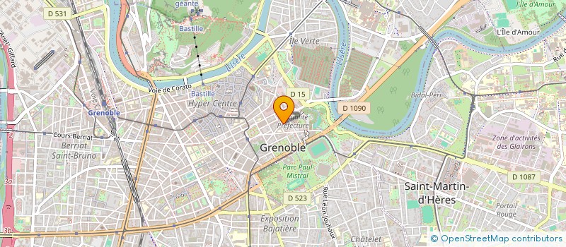 localisation de l'entreprise DR LAURE BARBE à GRENOBLE